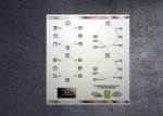 (image for) AEG BCX33501KB Compatible fascia sticker set x2.
