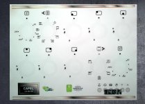 (image for) Capel CR 903 SS Compatible fascia sticker set.